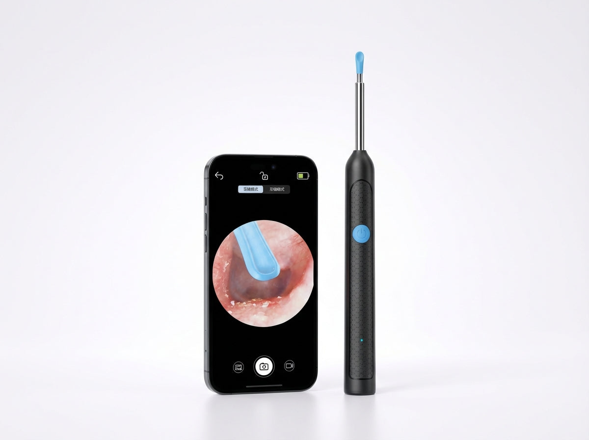 ClearView Pro ear cleaning results before and after